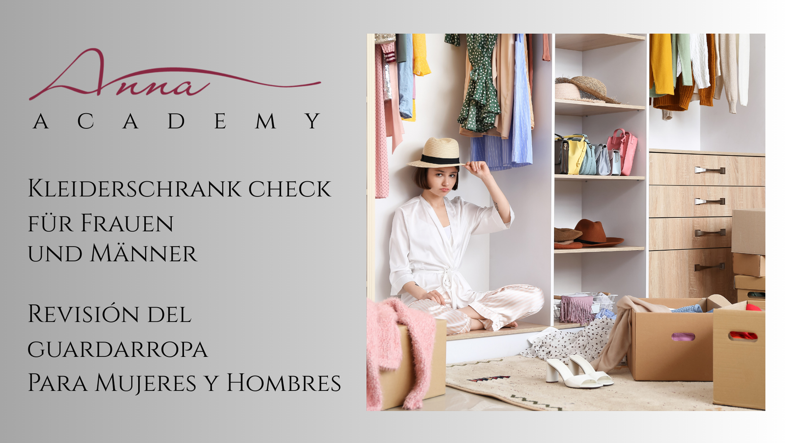 Kleiderschrank Check Kurs für Frauen und Männer