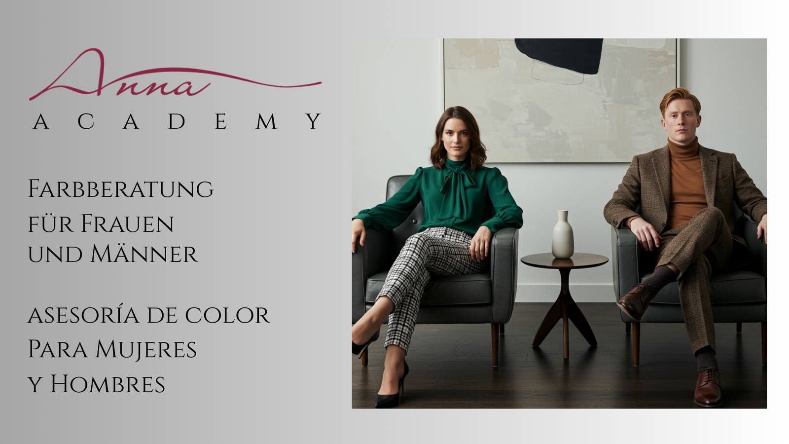 Farberatung für Frauen und Männer | Asesoia de Color Para Mujeres Y Hombres