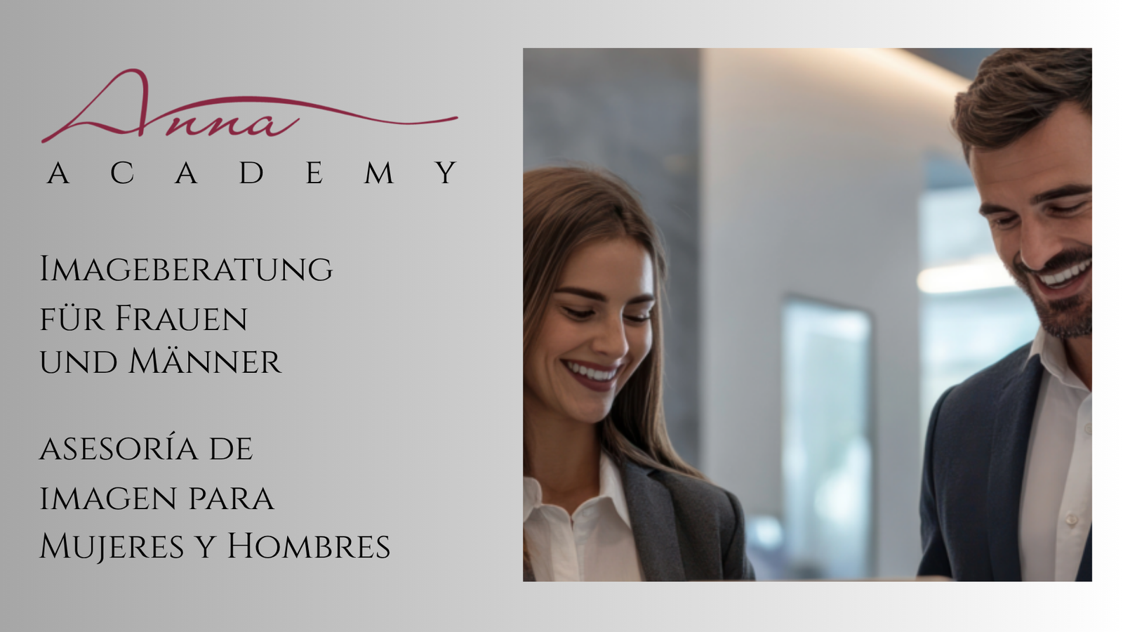 Imageberatung Frauen und Männer Kurs Ann Style Academy